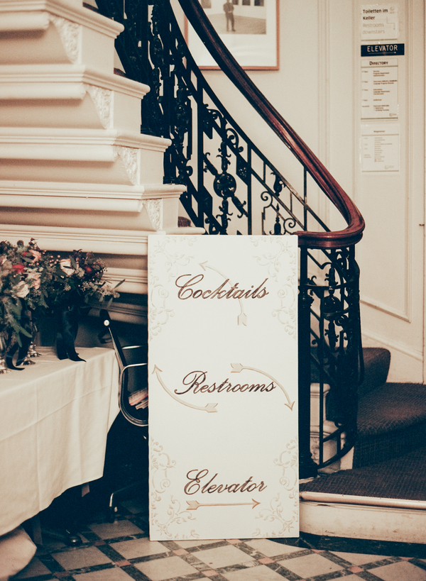 Samantha and Paul's Glamorous Wedding at The Goethe Institut