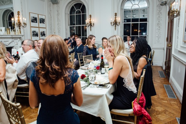 Samantha and Paul's Glamorous Wedding at The Goethe Institut