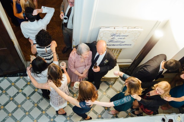 Samantha and Paul's Elegant Fall Wedding at The Goethe Institut