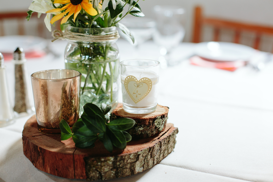 Ky and Joe's Rustic Wedding at Bittersweet Farm and Tavern on The Boston Bride