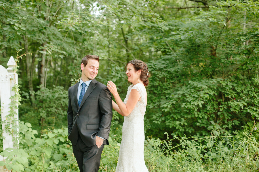 Ky and Joe's Rustic Wedding at Bittersweet Farm and Tavern on The Boston Bride