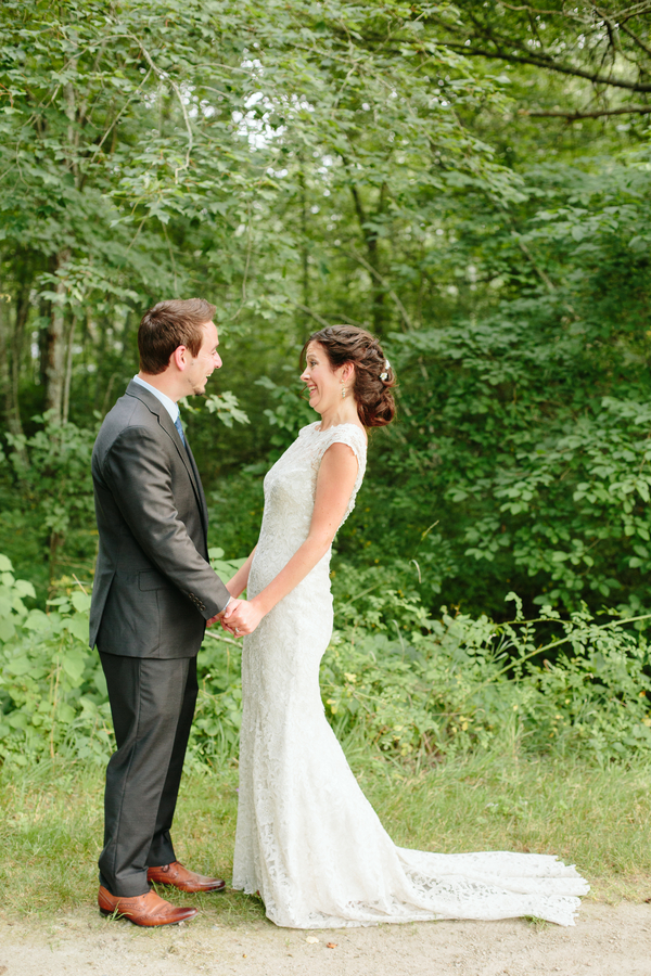 Ky and Joe's Rustic Wedding at Bittersweet Farm and Tavern on The Boston Bride
