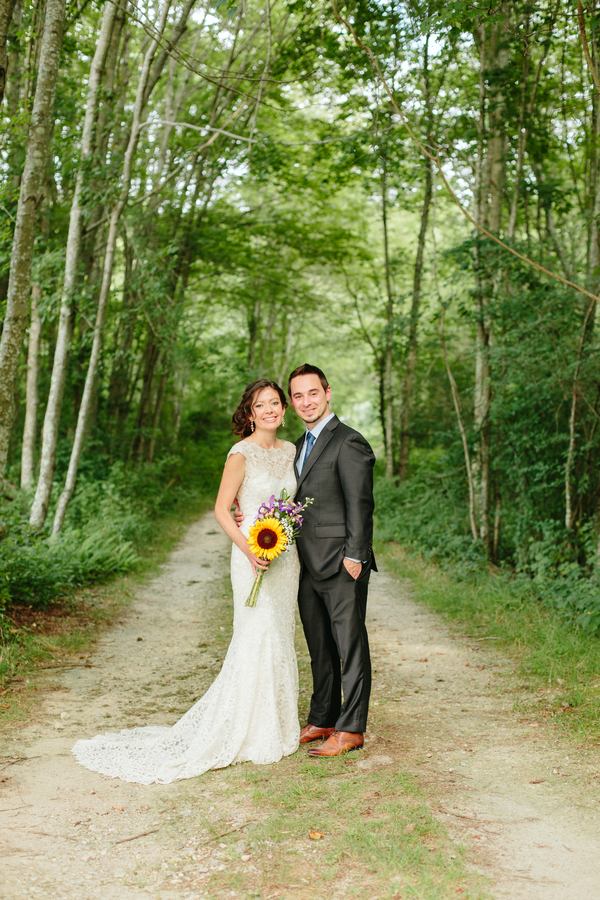 Ky and Joe's Rustic Wedding at Bittersweet Farm and Tavern on The Boston Bride