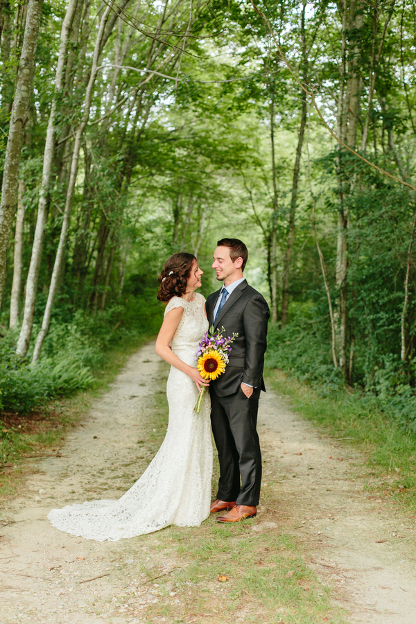 Ky and Joe's Rustic Wedding at Bittersweet Farm and Tavern on The Boston Bride