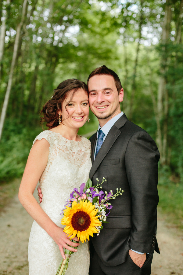 Ky and Joe's Rustic Wedding at Bittersweet Farm and Tavern on The Boston Bride