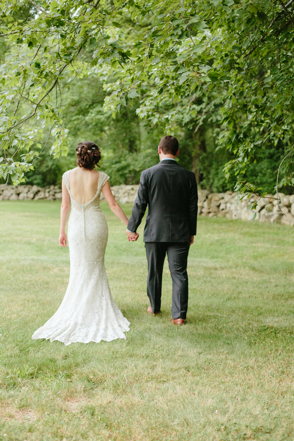 Ky and Joe's Rustic Sunflower Wedding at Bittersweet Farm on The Newport Bride