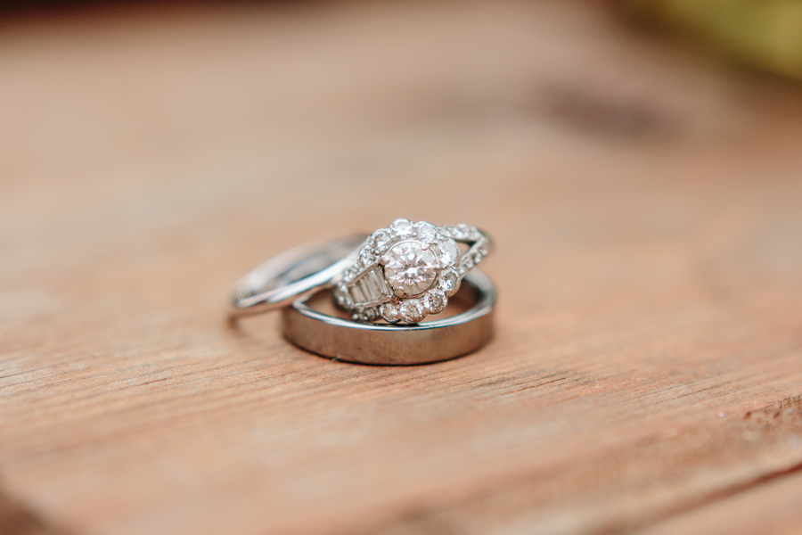 Ky and Joe's Rustic Sunflower Wedding at Bittersweet Farm on The Newport Bride