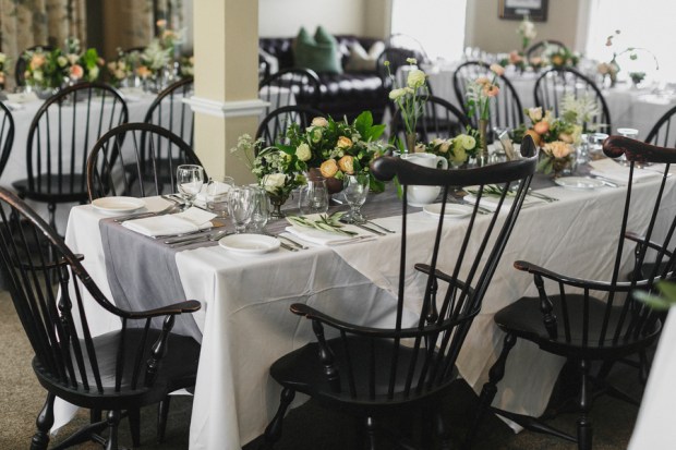 Tida and Taylor's Intimate Fall Martha's Vineyard Wedding at Atria