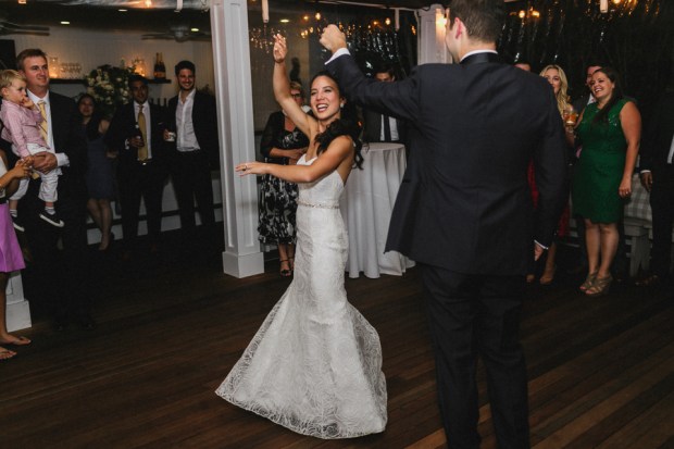 Tida and Taylor's Intimate Fall Martha's Vineyard Wedding at Atria