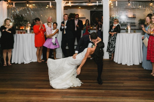 Tida and Taylor's Intimate Fall Martha's Vineyard Wedding at Atria