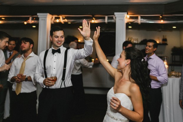 Tida and Taylor's Intimate Fall Martha's Vineyard Wedding at Atria