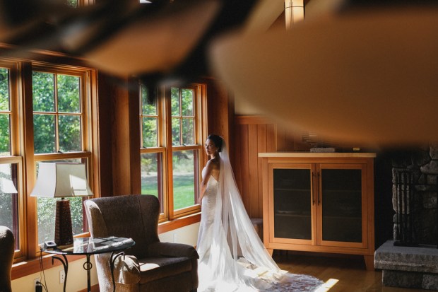 Tida and Taylor's Intimate Fall Martha's Vineyard Wedding at Atria