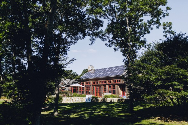 Tida and Taylor's Intimate Fall Martha's Vineyard Wedding at Atria