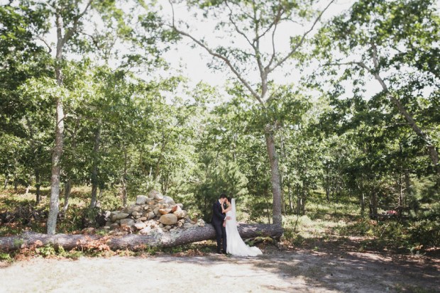 Tida and Taylor's Intimate Fall Martha's Vineyard Wedding at Atria