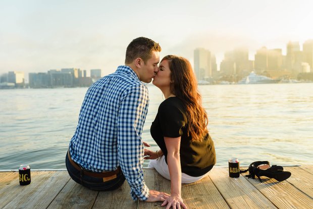 Sunset Pier Park Engagement Session