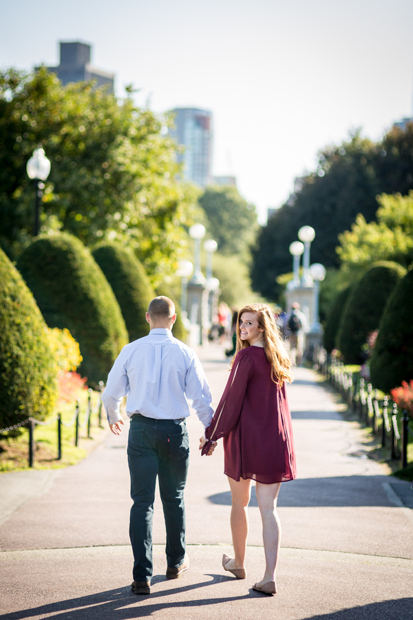 Leah and Jake's Boston E-Sesh on The Boston Bride a Local Wedding Blog