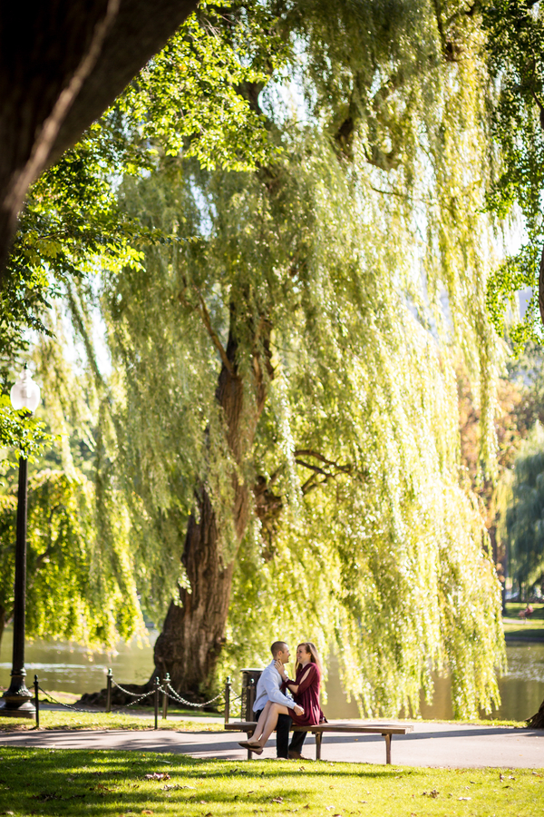 Leah and Jake's Boston E-Sesh on The Boston Bride a Local Wedding Blog