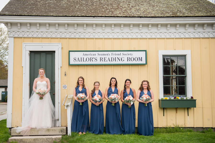 Suzanne and Erik's Mystic Connecticut Latitude 41 Wedding on The Newport Bride