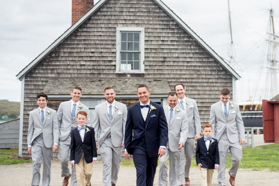 Suzanne and Erik's Mystic Connecticut Latitude 41 Wedding on The Newport Bride