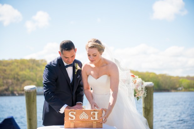 Suzanne and Erik's Mystic Connecticut Latitude 41 Wedding on The Newport Bride