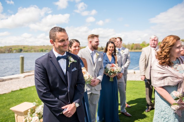 Suzanne and Erik's Mystic Connecticut Latitude 41 Wedding on The Newport Bride