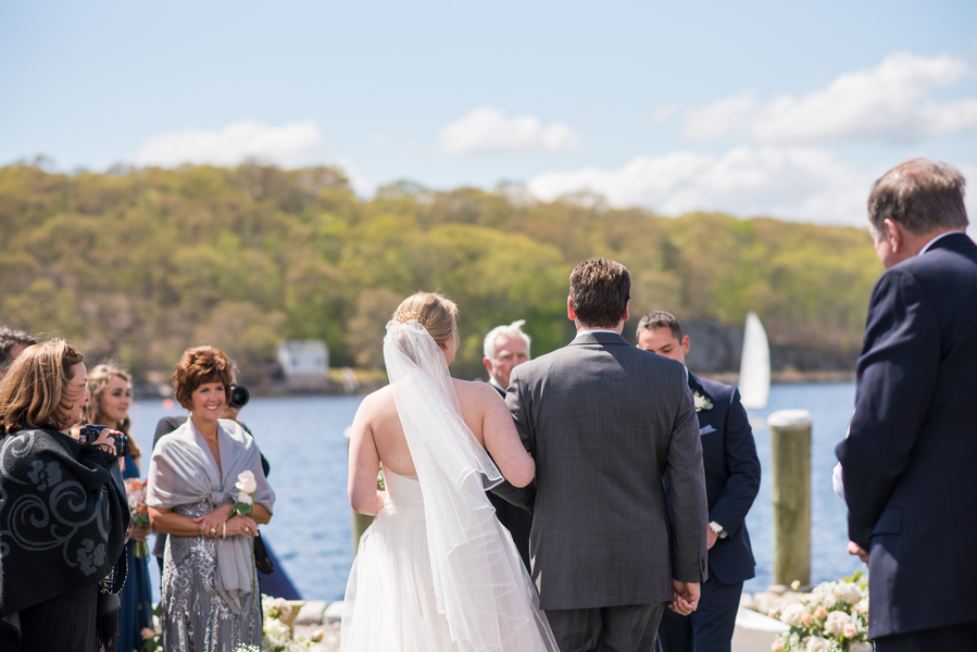 Suzanne and Erik's Mystic Connecticut Latitude 41 Wedding on The Newport Bride