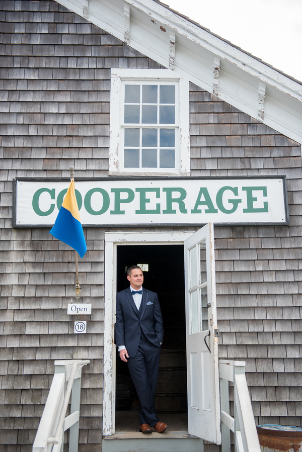 Suzanne and Erik's Mystic Connecticut Latitude 41 Wedding on The Newport Bride