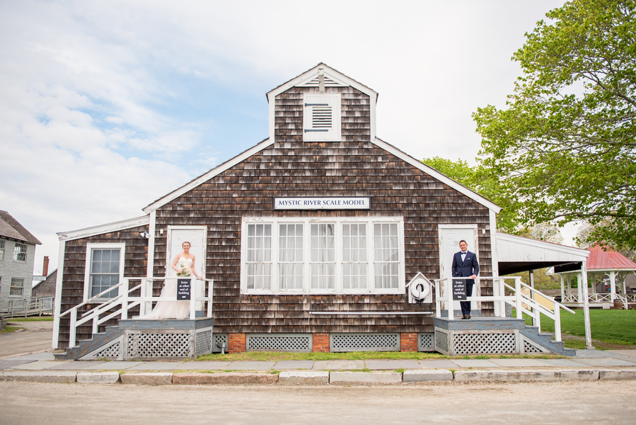 Suzanne and Erik's Mystic Connecticut Latitude 41 Wedding on The Newport Bride