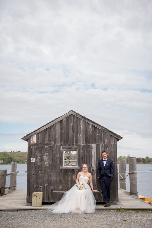 Suzanne and Erik's Mystic Connecticut Latitude 41 Wedding on The Newport Bride