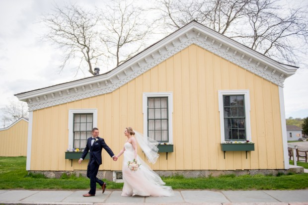 Suzanne and Erik's Mystic Connecticut Latitude 41 Wedding on The Newport Bride