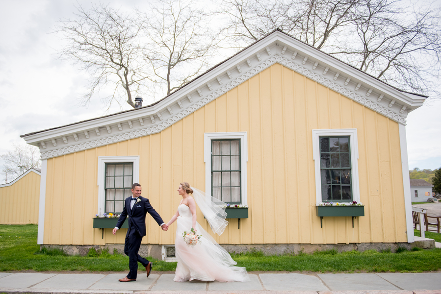 Suzanne and Erik's Mystic Connecticut Latitude 41 Wedding on The Newport Bride