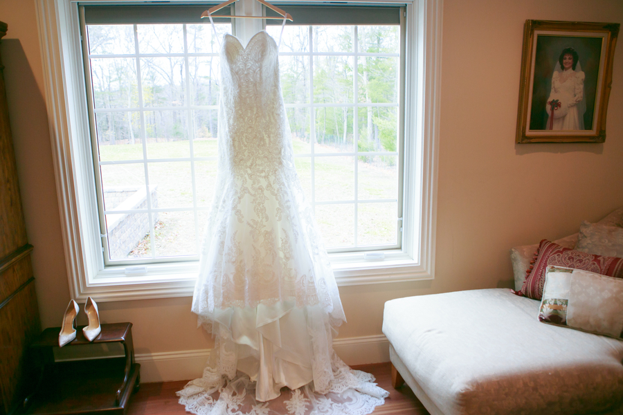 Courtney and Christopher's Hunter Green Christmas Wedding