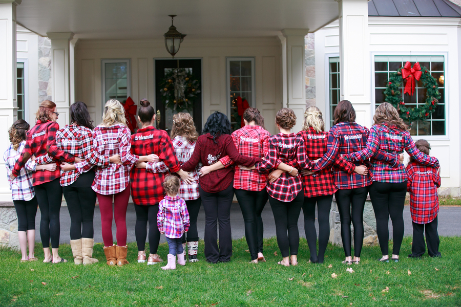 Courtney and Christopher's Hunter Green Christmas Wedding on The Boston Bride