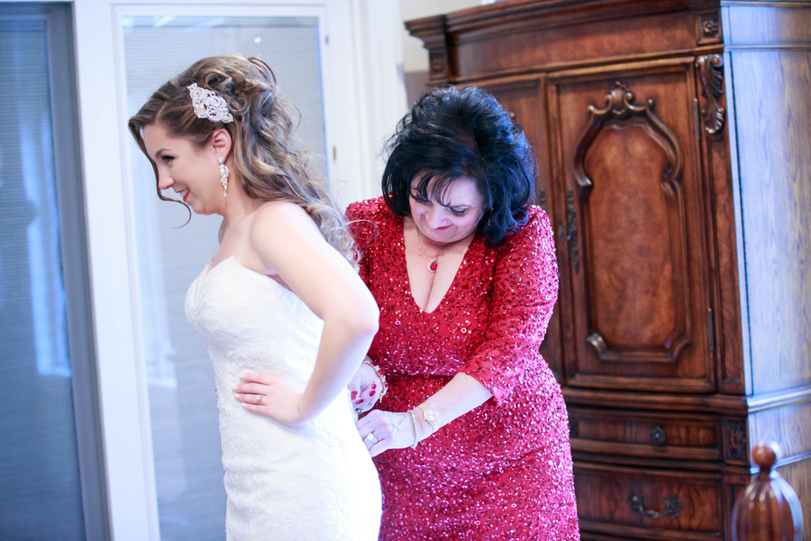 Courtney and Christopher's Hunter Green Christmas Wedding on The Boston Bride