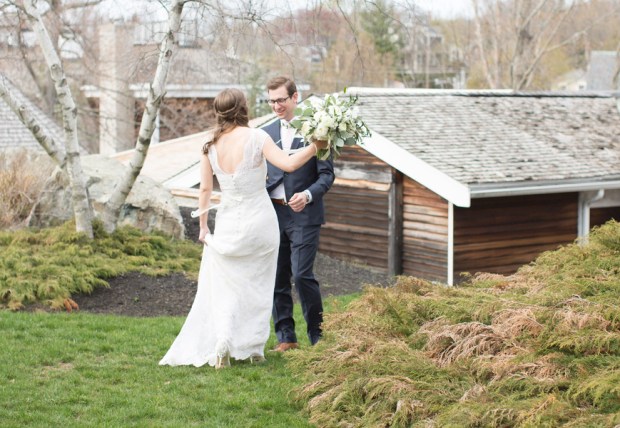 Brianne and Scott's Refined Bohemian Red Lion Inn Wedding on The Boston Bride
