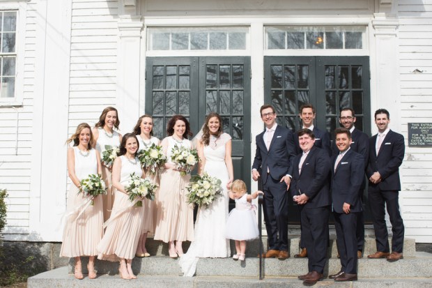 Brianne and Scott's Refined Bohemian Red Lion Inn Wedding on The Boston Bride