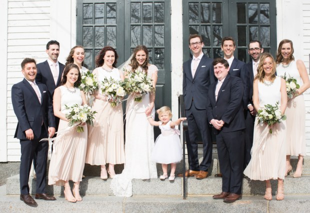 Brianne and Scott's Refined Bohemian Red Lion Inn Wedding on The Boston Bride