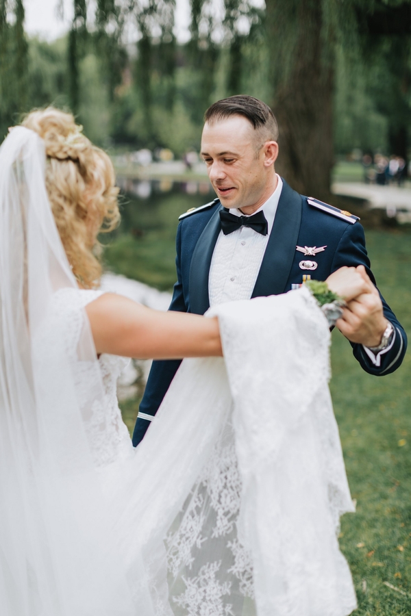 Allie and Austin's Dinosaur Loving Museum of Science Wedding