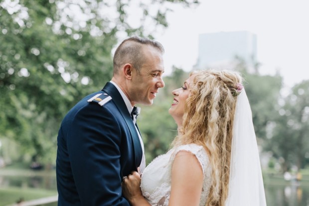 Allie and Austin's Dinosaur Loving Museum of Science Wedding