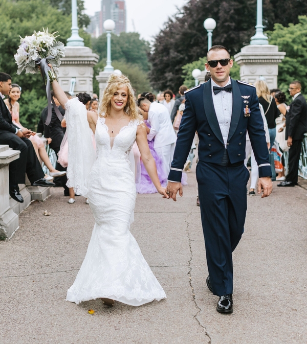 Allie and Austin's Dinosaur Loving Museum of Science Wedding