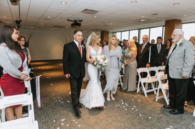 Allie and Austin's Dinosaur Loving Museum of Science Wedding