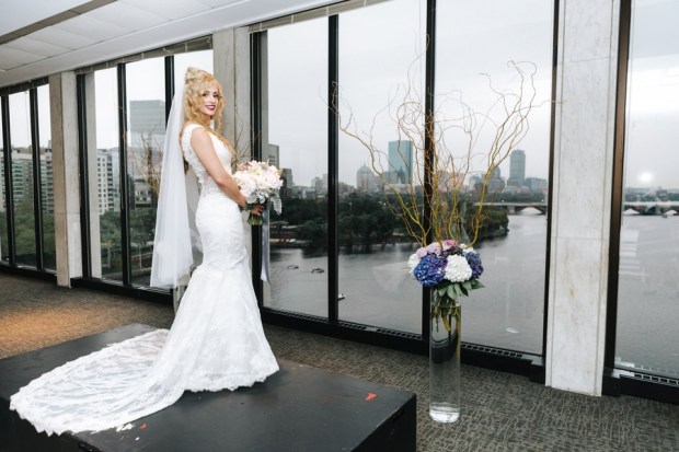 Allie and Austin's Dinosaur Loving Museum of Science Wedding