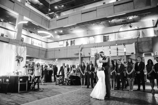 Allie and Austin's Dinosaur Loving Museum of Science Wedding