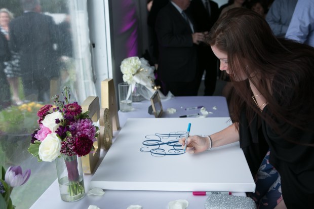 Allie and CJ's Boston Hyatt Wedding on The Boston Bride