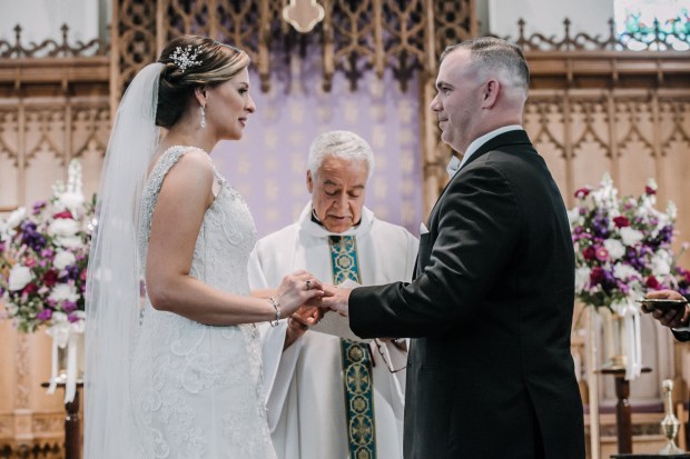 Allie and CJ's Boston Hyatt Wedding on The Boston Bride
