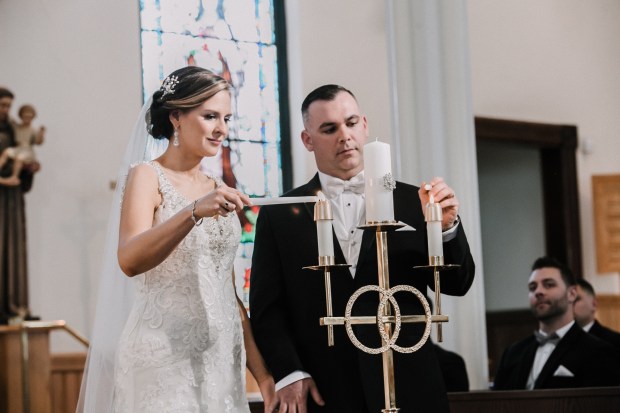 Allie and CJ's Boston Hyatt Wedding on The Boston Bride