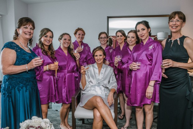 Allie and CJ's Boston Hyatt Wedding on The Boston Bride