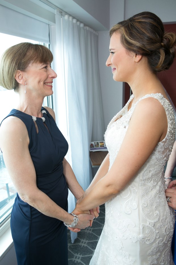 Allie and CJ's Boston Hyatt Wedding on The Boston Bride