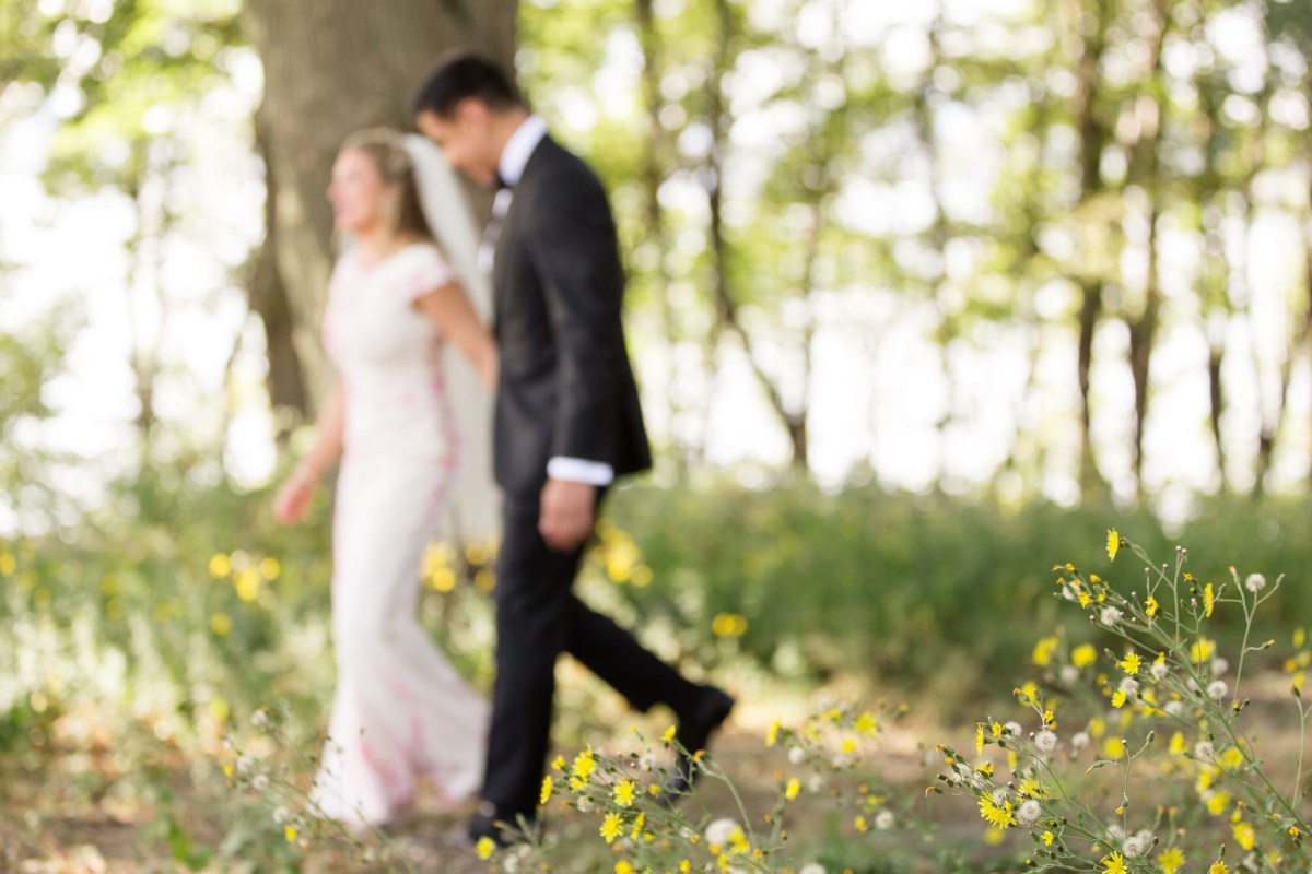 Nyssa and Pedro's Glamping Inspired Thompson Island Wedding on The Boston Bride