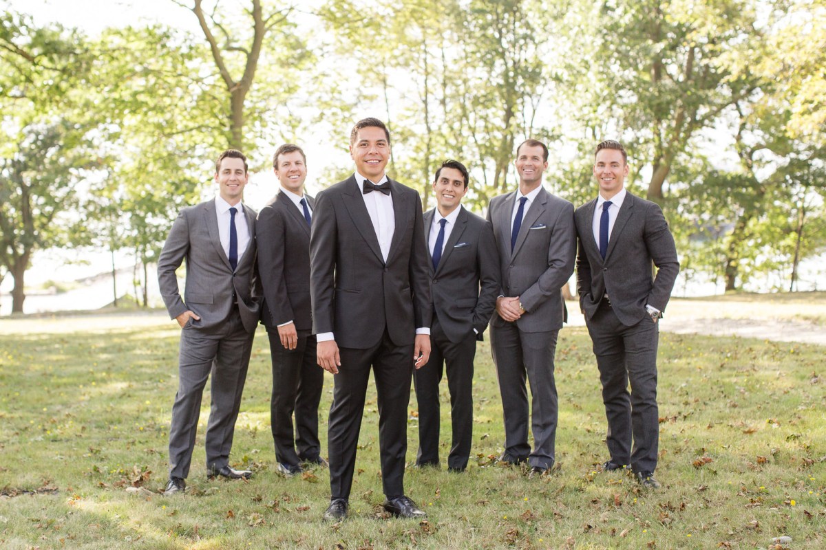 Nyssa and Pedro's Glamping Inspired Thompson Island Wedding on The Boston Bride